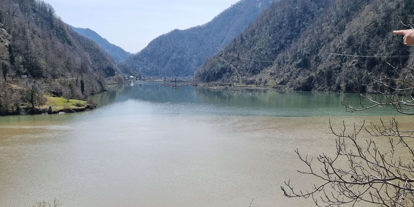 בטומי - מפגש הנהרות צ'ורוהי ואג'ריס צ'אקאלי (Churohi and Ajaris Chakali rivers)